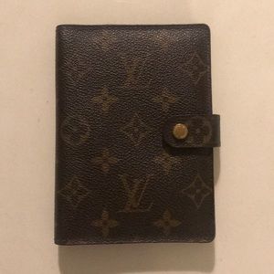 Louis Vuitton Monogram Small Agenda Cover
